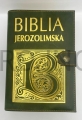 okładka skórzana, zielona, ze skóry, na Biblie Jerozolimska, nowa, mniejszy format, najnowsza, mała, Biblia, pozłacane tłoczenie, estetyczna, elegancka, na półke.jpg