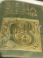 okładka skórzana, na Biblie Jerozolimska, zielona, ze skóry, nowy, mniejszy rozmiar, najnowsza, Biblia, złocony grawer, tłoczenie, estetyczna, elegancka,.jpg