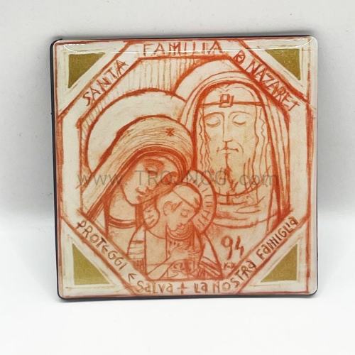 magnes z ikona, Świeta Rodzina z Nazaretu, 1994, Kiko, Droga, Neo, silny magnes, na prezent.jpg