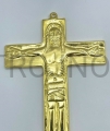 krzyż traditio, na ryt, pozłacany, pozłota, złocony, mosiądz, mosiężny, duży, solidny.jpg