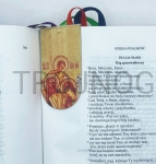 Zakładka magnes z ikoną, do Biblii, do książek, do skrutacji, 5 wstążek