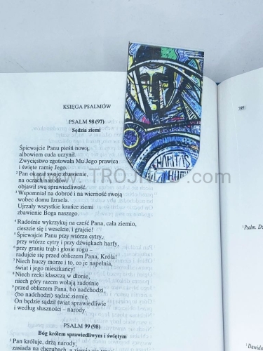 magnes, zakładka, biblii, książki, z ikoną, do zaznaczenia tekstu, czytanej strony, silny, dobrze wykonany, ładna ikona, na prezent, podarunek, do czytania, codziennie, lektura pisma.jpg