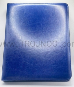 Okładka niebieska, rozmiar A4, eco skóra, na kartki, homilie, ryty, ogłoszenia, nabożeństwa