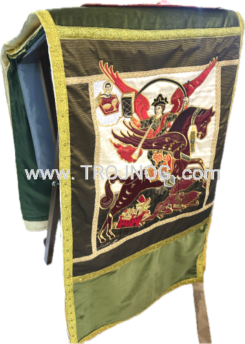 welon na ambonę, święty Michał Archanioł, ręcznie haftowany, rekodzielo.png