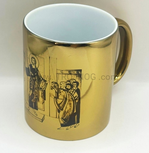 kubek pozłacany, z nadrukowaną ikoną, ikona w konturze, metaliczny połysk, pomysł na prezent, ikona do wyboru, prezent dla księdza, ceramiczny, pojemność 330ml, 9cm, do zmywarki.jpg