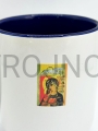 kubek granatowy madonna 3 millenium.jpg