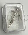 Papstkreuz, Silberkreuz, für den Hals, Silber 925, 3 cm Länge, Papstkreuz für den Hals.jpg