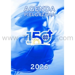 Agenda Pielgrzyma 2026 duża, w twardej okładce, kalendarz lidera, na codzień