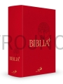polska wersja biblii scrutate le scritture, polskojęzyczne wydanie, twarda okładka, płócienna okładka, czerwona, biblia do skrutacji, nowe wydanie.jpeg