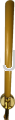 Paschal candle, natural wax, beeswax, pure, without decorations, 8 cm thick, possibility of writing an icon, sticking a pattern, various lengths and thicknesses, Paschal liturgy, for church, chapel, hand-made in a monastery, hand-finished.png