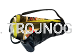 Pokrowiec ochronny na duży welon, 62 cm, czarna eko-skora, do transportu, przechowywania, etui, futerał, opakowanie