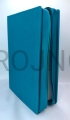 Funda para la Biblia de Jerusalén, turquesa, Biblia de Jerusalén grande, con cremallera, con soportes para la Biblia, estuche, funda protectora, varios tamaños, fabricante, otros colores, diseños, tamaños posibles, embalaje protector, estuche