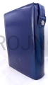 Jerusalem Bible cover, blue, for a large Jerusalem Bible, zippered, eco-leather, imitation leather, case, protective cover, various sizes, manufacturer, other colors, patterns, sizes possible, protective packaging, case