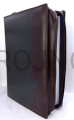 okładka na biblie jerozolimska, kolor brązowy, na duza biblie jerozolimska, zapinana na zamek, eko-skora, skaj, futerał, etui, pokrowiec, opakowanie ochronne, od kurzu, deszczu, zarysowania, bezposrednio od producenta, mozliwe rozne formaty i kolory