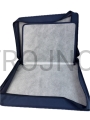 Confezione per alb, 50 cm, grande, casula, trasporto, conservazione, per sacerdote, presbitero, blu, manici, senza rubrica, con divisorio montato all'interno