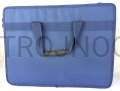 Albenverpackung, 50 cm, groß, Kasel, Trage-, Aufbewahrungs-, Transport-, für Priester, Presbyter, blau, Griffe, ohne Adressbuch, mit innenliegendem Trennfach