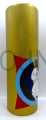 Candle 25 cm high, Paschalik, with a handwritten icon, Jesus Christ, Pantokrator, gilded background, handicraft, written icon, on a candle, on an altar, on a table, for prayer, icon of the Savior, odorless, unscented, side candle