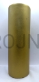 Osterkerze, 25 cm hoch, mit handgeschriebener Ikone, Jesus Christus, Pantokrator, vergoldeter Hintergrund, handgefertigt, geschriebene Ikone, auf einer Kerze, auf einem Altar, auf einem Tisch, zum Gebet, Ikone des Erlösers, geruchlos, ohne Duftstoffe