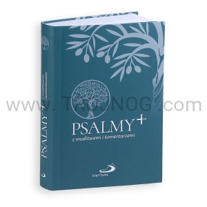 Psalmy PLUS, z komentarzami, podręczny format 18.5cm