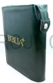 okładka na Biblia +, Biblia Plus, zielona okładka, z zamkiem, etui, opakowanie ochronne, skaj, eko skora, zabezpieczające, estetyczne