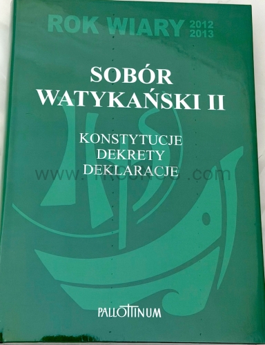 Sobór Watykański ii, Vaticanum 2, 16 artykułów, dekrety, deklaracje, konstytucje, całość zebrana w jednym miejscu, książka, twarda oprawa, duży, wygodny format, a4