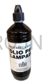 Non-sooting oil, smokeless, odorless, colorless; for small rooms, historic chapels, and halls; for Eucharistic celebrations in small gatherings; suitable for glass cruets and use with a funnel; high-quality liturgical oil; suitable for warm or cool rooms