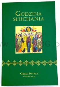 Godzina słuchania - okres zwykły, tydzień 15-24