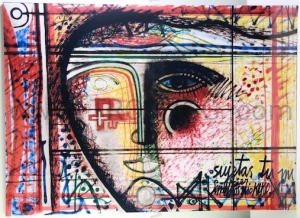 Ikona Duch Święty 40x30 Kiko Arguello