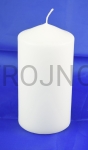 Świeca biała 8 x 15 cm na ołtarz, na stół, laudesy