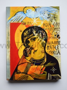 Ikonka Madonna III Tysiąclecia - Nowej Ewagnelizacji 12x9 cm Millenium